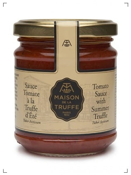 Maison de la Truffe SAUCE TOMATE A LA TRUFFE DE ETE, 黒トリュフ入り トマトソース メゾン ド ラ トリュフ
