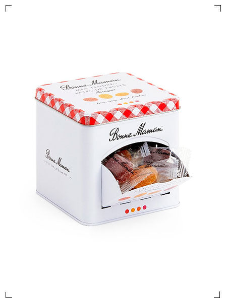 Bonne Maman MES TENDRES PATES DE FRUITS CLASSIQUES, パット ド フリュイ クラシック メタル缶入り ボンヌママン
