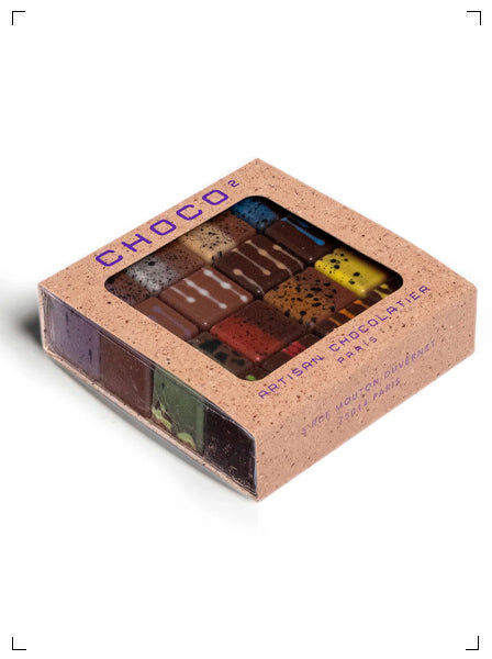 Choco2 CHOCO BOX 16 CUBES, 16キューブ ショコ オ キャレ