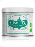 Kusmi Tea TROPICAL WHITE BOITE METAL, トロピカル ホワイト 缶入り クスミティ