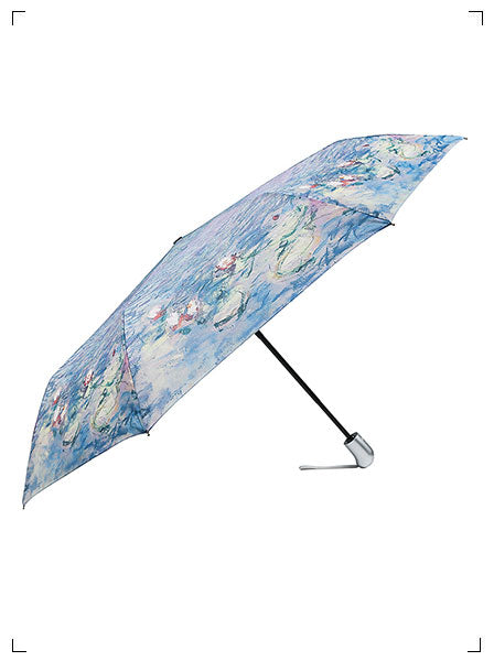 Musees de Paris PARAPLUIE MONET NYMPHEAS, 折り畳み傘 モネ 睡蓮 パリの美術館