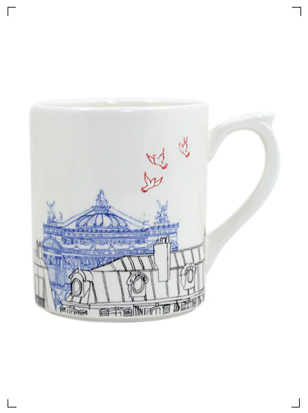 Gien CA C'EST PARIS ! MUG XL, サ セ パリ！ マグカップ XL ジアン