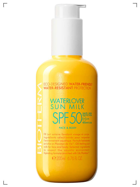 Biotherm LAIT SOLAIRE WATERLOVER SPF 50, サンケアミルク ウォータープルーフ SPF50 ビオテルム