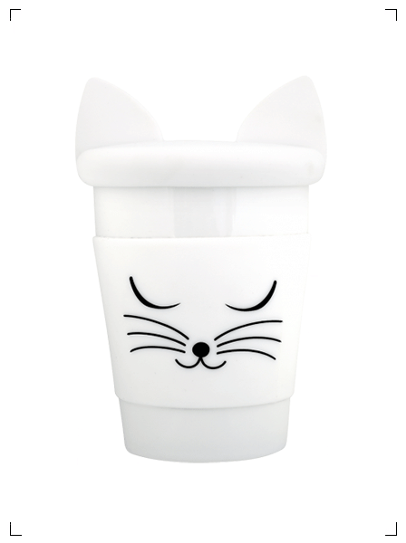 Pylones MUG ET COUVERCLE, ネコ マグカップ ピローヌ