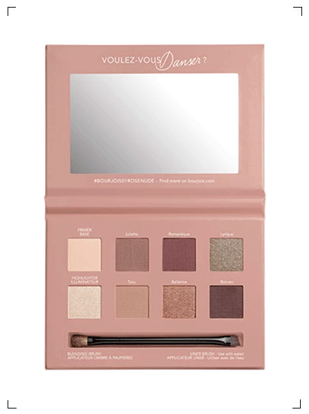 Bourjois PALETTE PLACE DE L'OPERA ROSE NUDE EDITION, パレット オペラ ローズヌード ブルジョワ