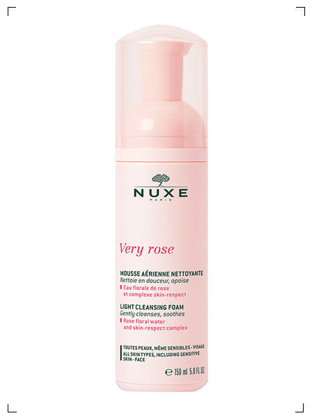 Nuxe VERY ROSE MOUSSE AERIENNE NETTOYANTE, ヴェリィローズ 洗顔フォーム ニュクス
