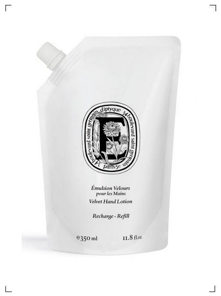 Diptyque RECHARGE EMULSION VELOURS POUR LES MAINS, ソフト ハンドローション 詰め替え用 ディプティック