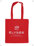 Elysee SAC EN TISSU PRESIDENCE DE LA REPUBLIQUE, コットンバッグ ドゥ ラ レピュブリック エリゼ