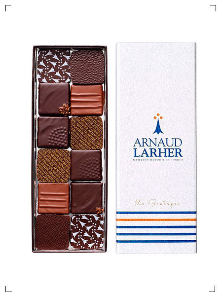 Arnaud Larher COFFRET CHOCOLATS MA BRETAGNE, コフレ ショコラ マ ブルターニュ アルノー ラエール