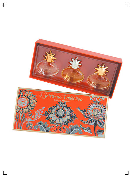 Fragonard 3 SOLEILS DE COLLECTION, ソレイユ ミニチュア パルファン コレクション フラゴナール