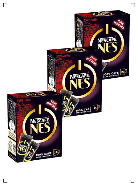 Nescafe NESCAFE NES 25 STICKS, ネスカフェ ネス スティックタイプ 3箱セット ネスカフェ