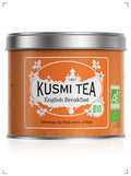 Kusmi Tea ENGLISH BREAKFAST BIO BOITE METAL, イングリッシュ ブレックファスト ビオ 缶入り クスミティ