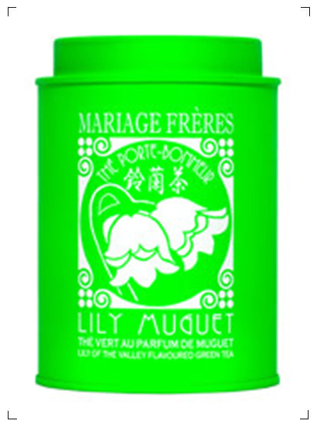 Mariage Freres LILY MUGUET THE VERT, リリーミュゲ テ ヴェール マリアージュ フレール