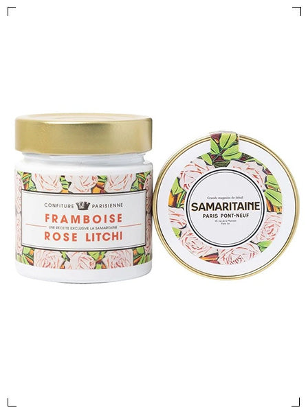 La Samaritaine CONFITURE FRAMBOISE LITCHI ET ROSE, コンフィチュール フランボワーズ ライチ ローズ ラ サマリテーヌ