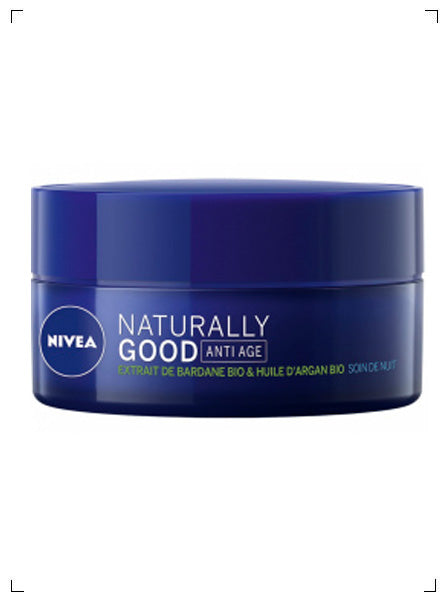 Nivea NATURALLY GOOD SOIN DE NUIT ANTI-RIDES, ナチュラリーグッド アンチリッド ナイトクリーム ニベア