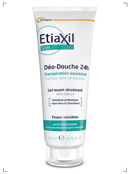 Etiaxil DEO-DOUCHE 24H SEVE DU BAMBOU, デオドラント シャワージェル エティアキシル