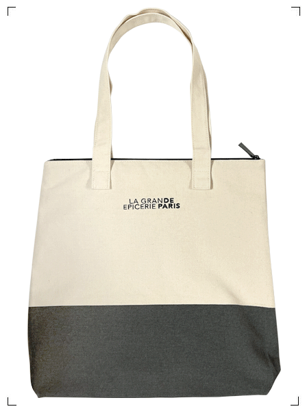 Le Bon Marche BON MARCHE  SAC ISOTHERME GRAND, ボンマルシェ コットン保冷バッグ（大） ル ボン マルシェ