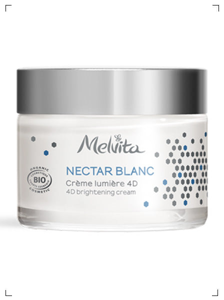 Melvita NECTAR BLANC CREME LUMIERE 4D, ネクターブラン ４Dブライトクリーム メルヴィータ