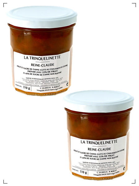 La Trinquelinette CONFITURE, コンフィチュール 2個セット ラ トランクリネット