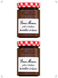 Bonne Maman PATE A TARTINER NOISETTES ET CACAO, パット ア タルティネ 2個セット ボンヌママン