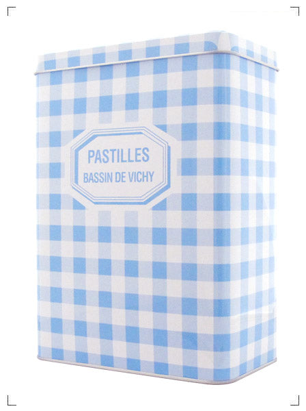 Pastille de Vichy MAISON MOINET BOITE AVEC PASATILLE DE VICHY, メゾン モワネ メタルボックス＆ヴィッシータブレット パスティーユ ド ヴィッシー