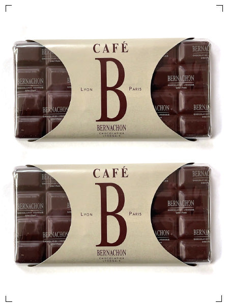 Bernachon 2 TABLETTES-NOIR CAFE, ノワール カフェ ベルナシオン