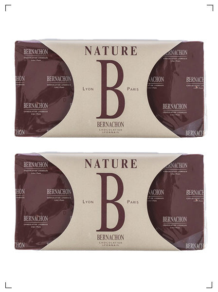 Bernachon 2 TABLETTES-NOIR NATURE, ノワール ナチュール ベルナシオン