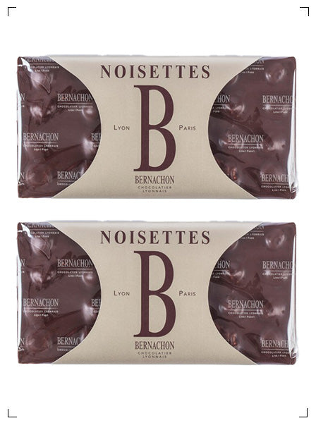 Bernachon 2 TABLETTES-NOIR NOISETTES, ノワール ノワゼット ベルナシオン