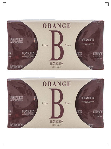 Bernachon 2 TABLETTES-NOIR ORANGE, ノワール オランジュ ベルナシオン