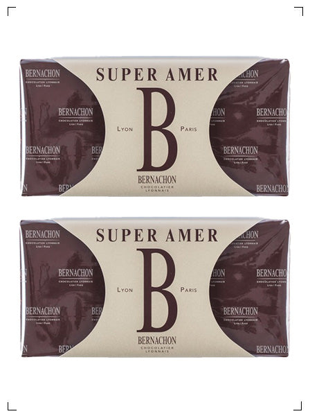 Bernachon 2 TABLETTES-NOIR SUPER AMER, スーペル アメール ベルナシオン