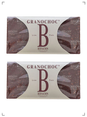 Bernachon 2 TABLETTES-NOIR GRANOCHOC, ノワール グラノショック ベルナシオン