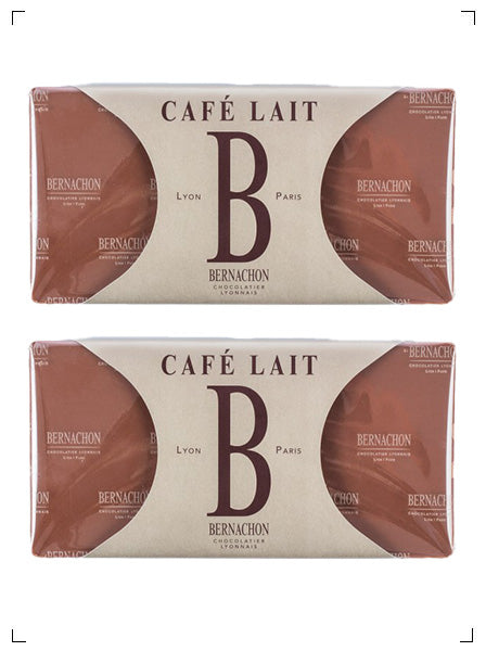 Bernachon 2 TABLETTES-LAIT CAFE, レ カフェ ベルナシオン