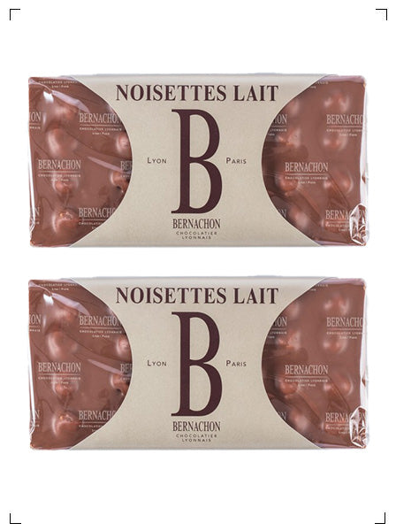 Bernachon 2 TABLETTES-LAIT NOISETTE, レ ノワゼット ベルナシオン