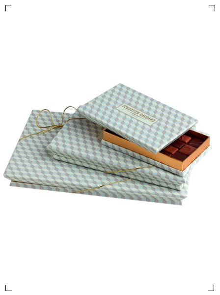 Sebastien Gaudard BOITE CARREAUX DE CHOCOLAT ASSORTIMENT 32PIECES, ショコラ アソートボックス 32個入り セバスチャン ゴダール