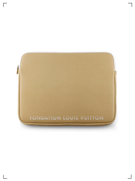 Fondation Louis Vuitton HOUSSE POUR PC PORTABLE 14INCH, ポータブルPCケース 14インチ用 フォンダシオン ルイ・ヴィトン