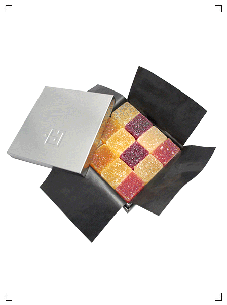 Jacques Genin PATES DE FRUITS DECOUVERTE 2BOITES, パット ド フリュイ アソート 12個入り 2箱セット ジャック ジュナン