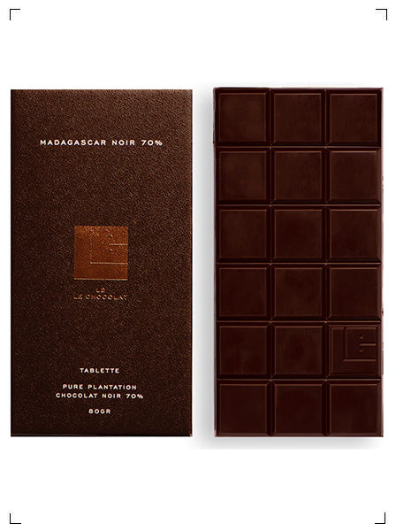 LB Le Chocolat TABLETTE MADAGASCAR NOIR, タブレット マダガスカル ノワール エル ベー ル ショコラ