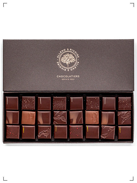 Alleno＆Rivoire COFFRET 24GANACHES, 24ガナッシュ コフレ アレノ＆リヴォワール
