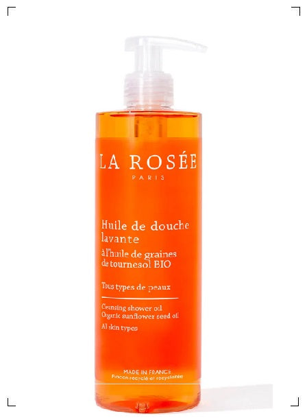 La Rosee HUILE DE DOUCHE LAVANTE, シャワーオイル ラ ロゼ