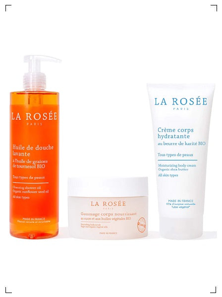 La Rosee ROUTINE CORPS PEAU DOUCE, ボディケアセット ラ ロゼ