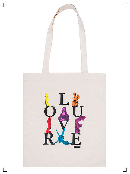 Musees de Paris SAC TOTE BAG MUSEE DU LOUVRE, トートバッグ ルーヴル美術館 パリの美術館