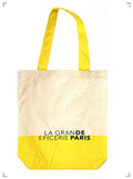 Le Bon Marche COTTON TOTEBAG PASTEL JAUNE, コットンバッグ パステルカラー イエロー ル ボン マルシェ
