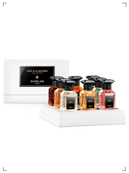 Guerlain L ART ET LA MATIERE - LE COFFRET DU PARFUMEUR PALETTE FLORALE, ラール エ ラ マティエール フローラル ミニチュア セット ゲラン