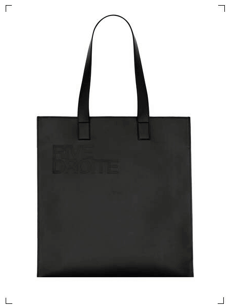 Yves Saint Laurent SAINT LAURENT TOTEBAG IN APPLESKIN/BLACK, サンローラン アップルスキントートバッグ/ブラック イヴ サン ローラン