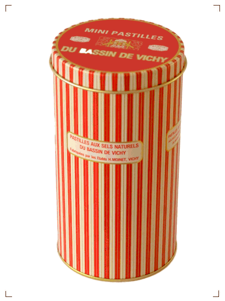 Pastille de Vichy MAISON MOINET BOITE ROUGE, メゾン モワネット 275g缶 パスティーユ ド ヴィッシー