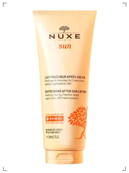 Nuxe NUXE SUN LAIT FRAICHEUR APRES-SOLEIL VISAGE ET CORPS, レ フレッシュ アプレソレイユ お顔＆ボディ用 ニュクス