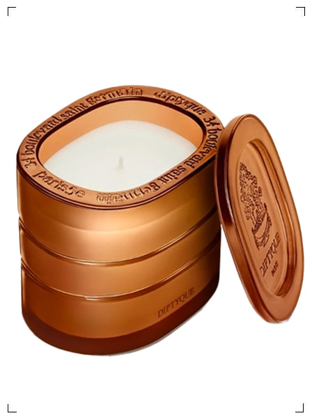 Diptyque BOUGIE RECHARGEABLE TERRE BLONDES, リフィラブルキャンドル テール ブロンド ディプティック