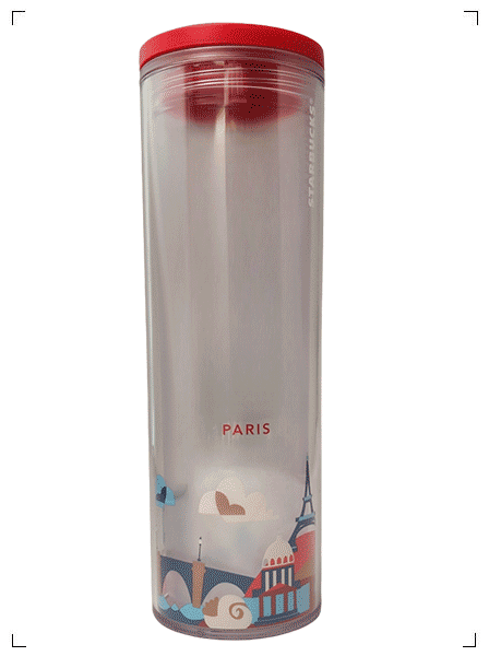 Starbucks Coffee YOU ARE HERE COLLECTION TUMBLER PARIS, YOU ARE HERE COLLECTION タンブラー パリ スターバックス コーヒー