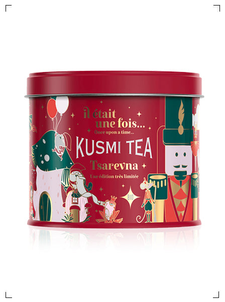 Kusmi Tea TSAREVNA BIO BOITE METAL, ザーレヴナ ビオ 缶入り クスミティ