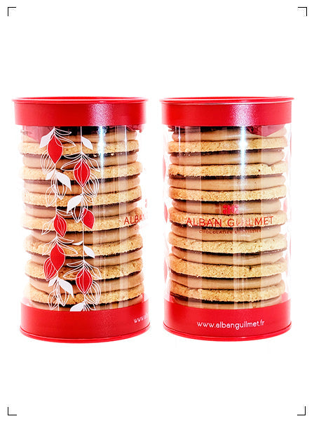 Alban Guilmet SABLES GIANDUJA 2PCS, サブレ ジャンドゥーヤ 2個セット アルバン ギルメ